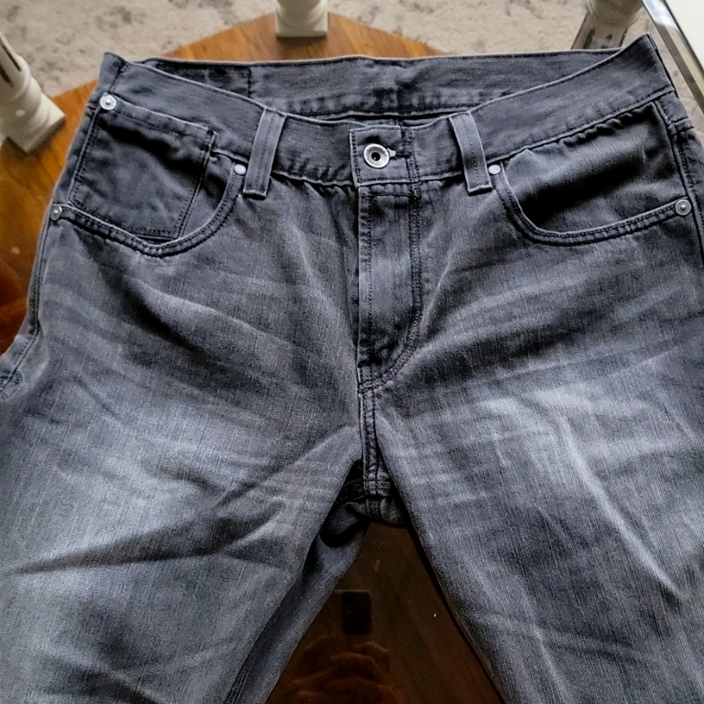 514 Levi's 33x32 Denim Jeans gray, charcoal